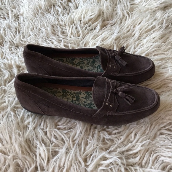 Sebago Mayfair Tassel Brown Leather Loafers 8 - Picture 2 of 7